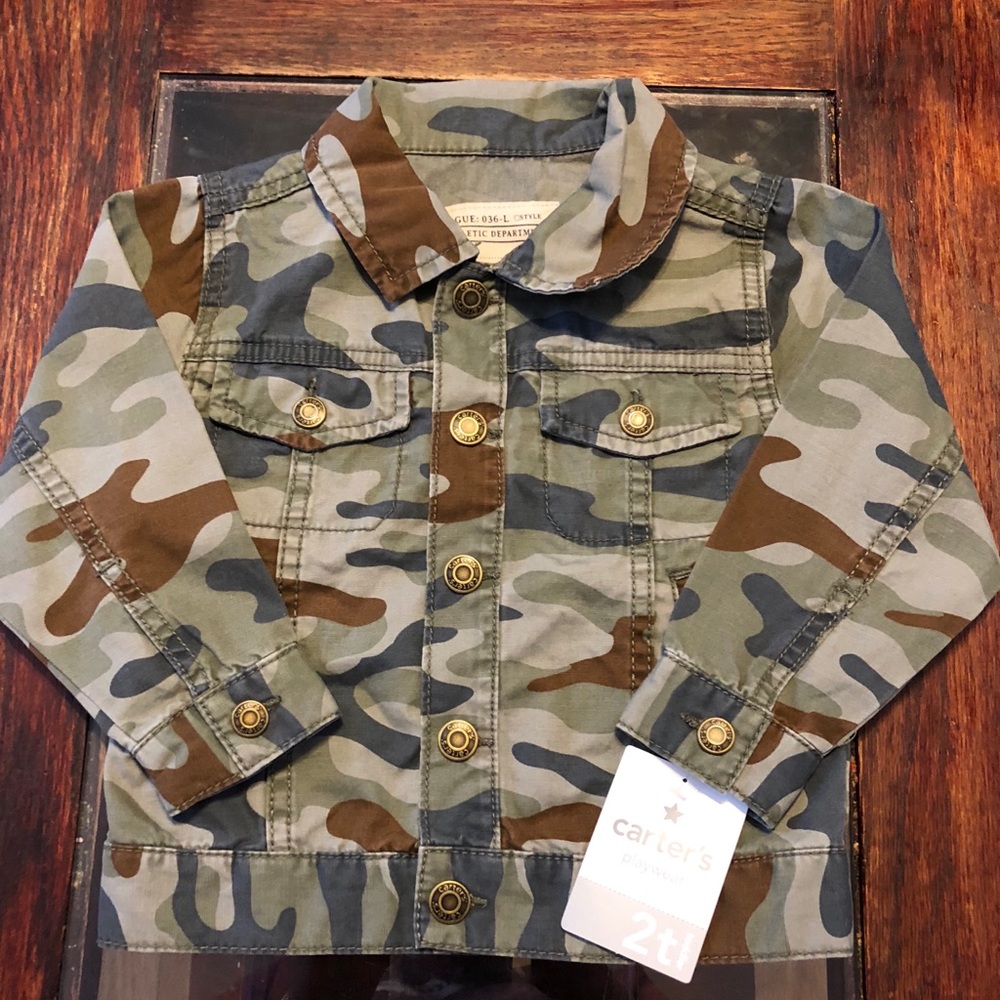 Carter’s Camouflage Lightweight Jacket